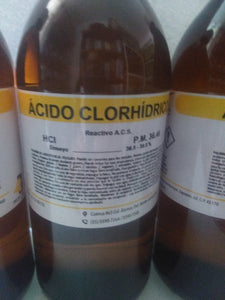 Ácido Clorhidrico 36-38%, acs-Lt